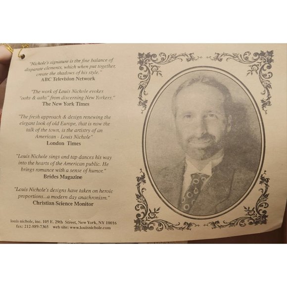 KURT S ADLER  The House of Louis Nichole Porcelain Heirloom Doll Y2K SEE PHOTOS - Picture 3 of 16